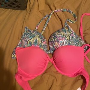Victoria secret push up swimsuit top
